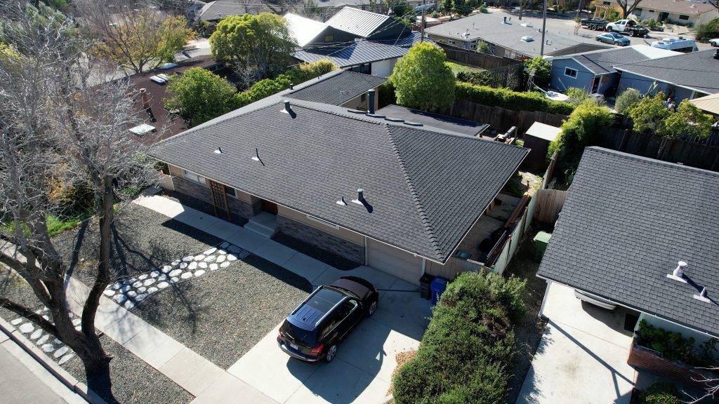 A home with asphalt roofing to display "What are 3 tab shingles?"
